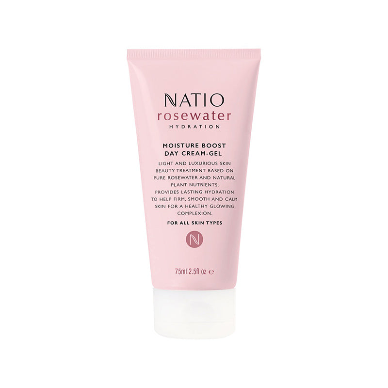 Natio Rosewater Hydration Moisture Boost Day Cream-Gel 75ml