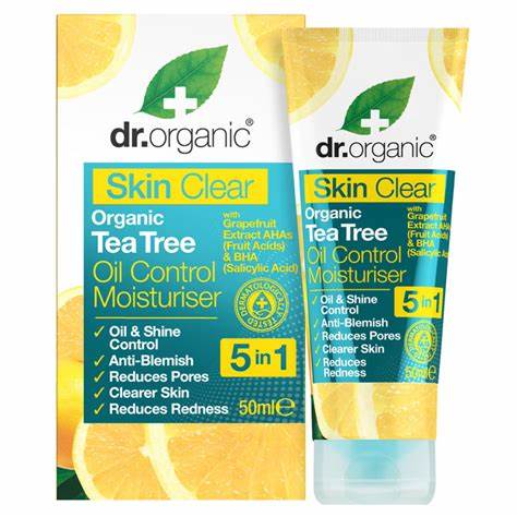 Dr. Organic Skin Clear Oil Control Moisturiser 50ml