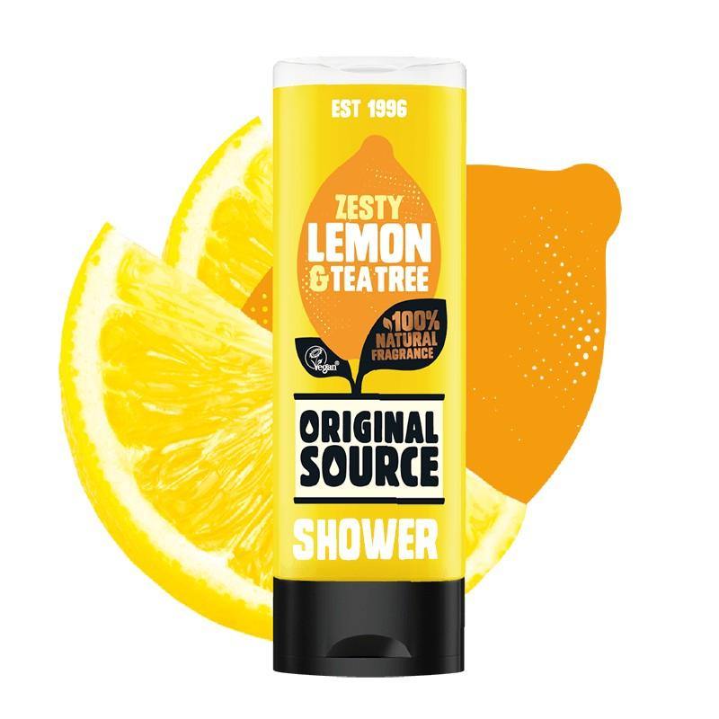 ORIGINAL SOURCE Lemon & Tea Tree Shower Gel 250ml NZ - Bargain Chemist