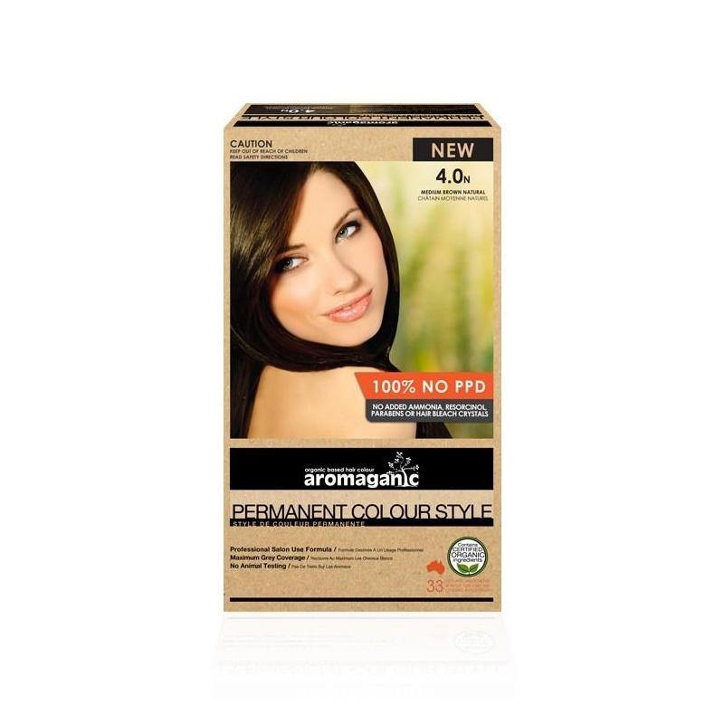 AROMAGANIC 4.0N Medium Brown NZ - Bargain Chemist