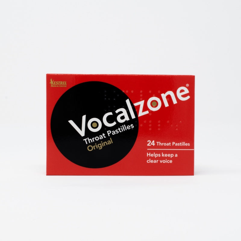 Vocalzone Original Throat & Voice Pastilles 24 Pack
