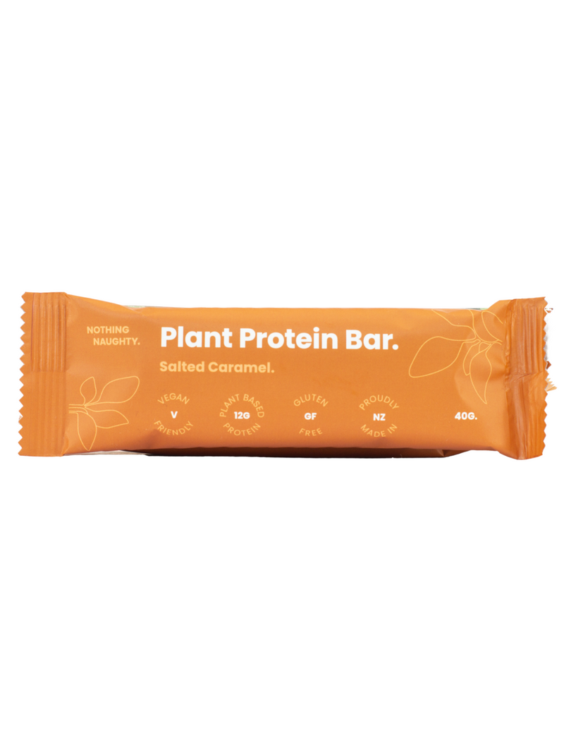 Nothing Naughty Plant Protein Bar Salted Caramel 40g