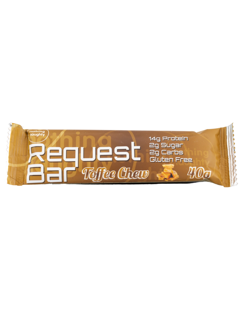 Nothing Naughty Requested Protein Bar Toffee Chew 40g